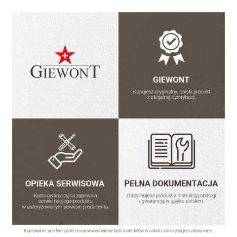 Smartband GIEWONT Fit&GO Duo GW200-6 - Black + Pasek Smart Navy